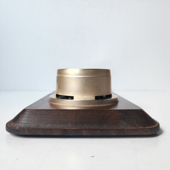 Springfield Barometer Thermometer Humidity Meter Wall Weather Station Wood Mount - Picture 9 of 9